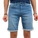 Maik Light Blue Denim Short