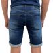 Maik Dark Blue Denim Short