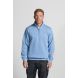 Tisso Halfzip Sweater Faded Denim