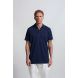Polo Open Collar  Navy