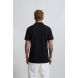 Polo Open Collar  Black