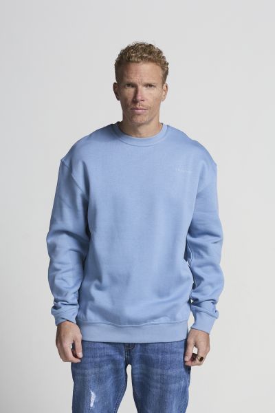 Oxie Sweater Faded Denim