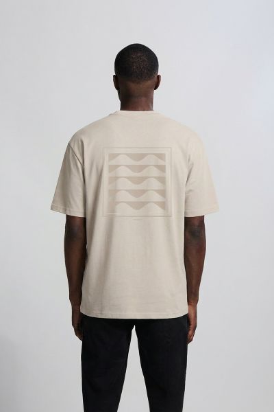 Monogram Tee  Moonbeam