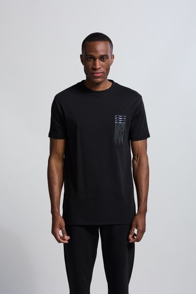 Waterfall Tee  Black