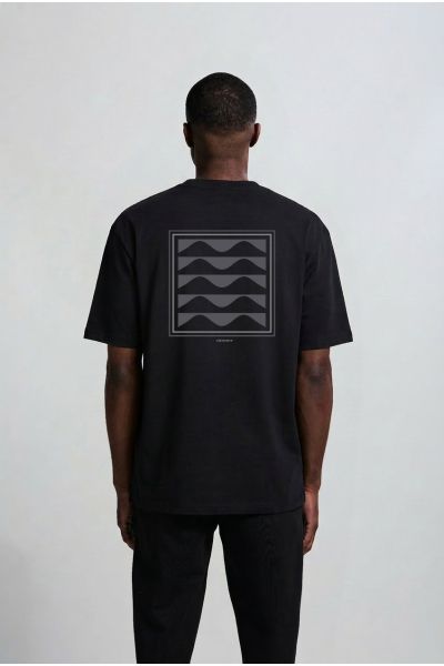 Monogram Tee  Black