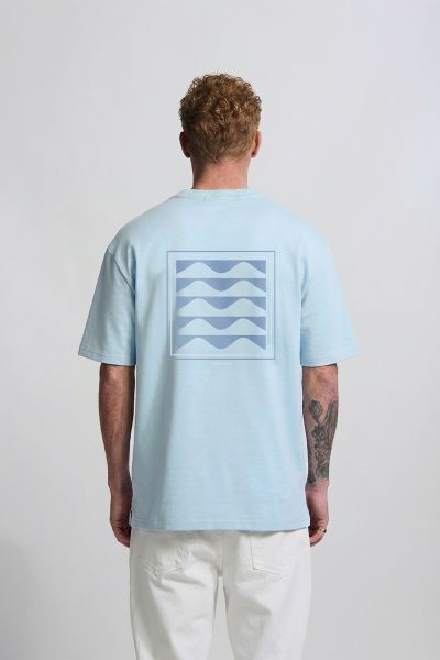 Monogram Tee  Nantucket Breeze