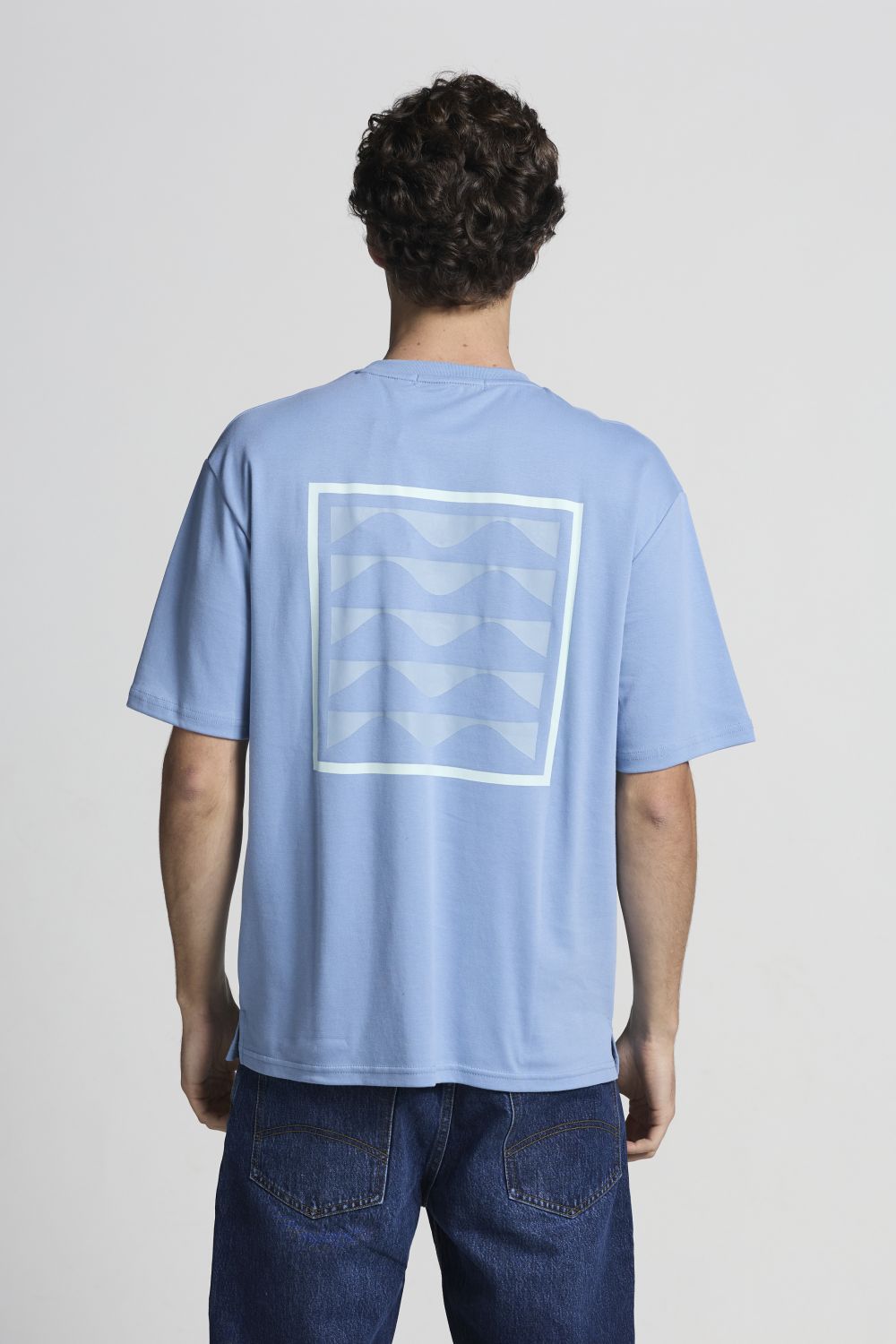 Oxie Tee Faded Denim