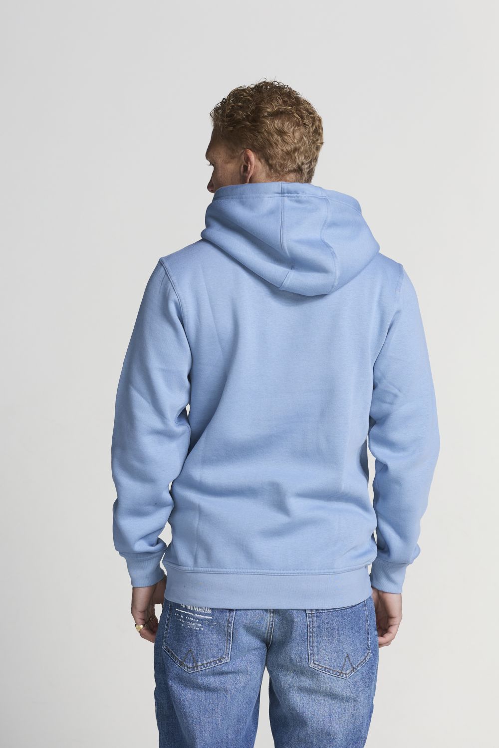 Thomas Hoody Faded Denim