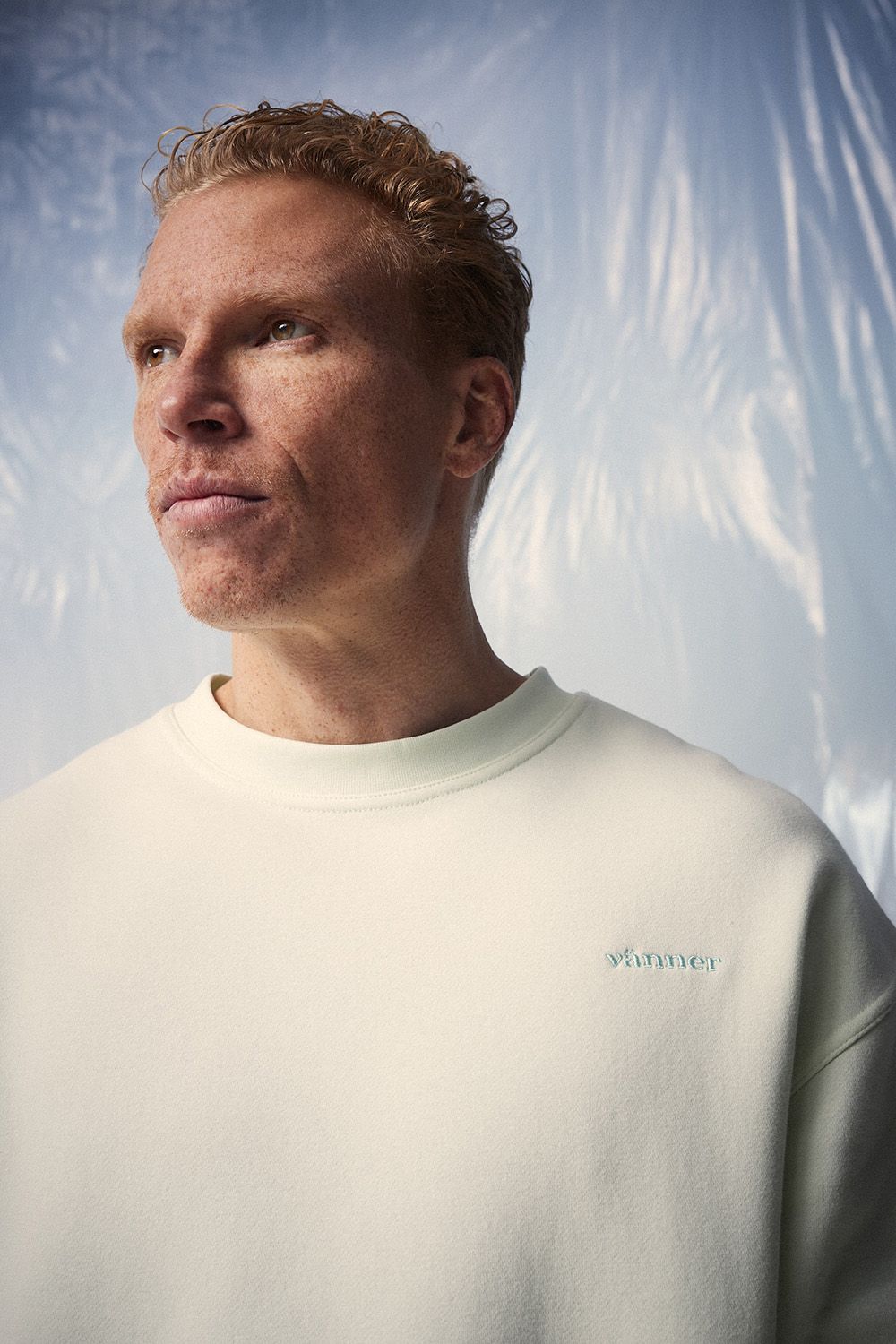 Classic  Sweater  Aqua Glass