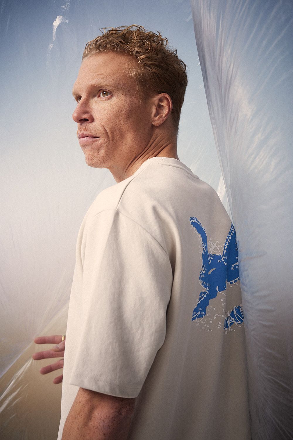 Flying Bird Tee  Moonbeam