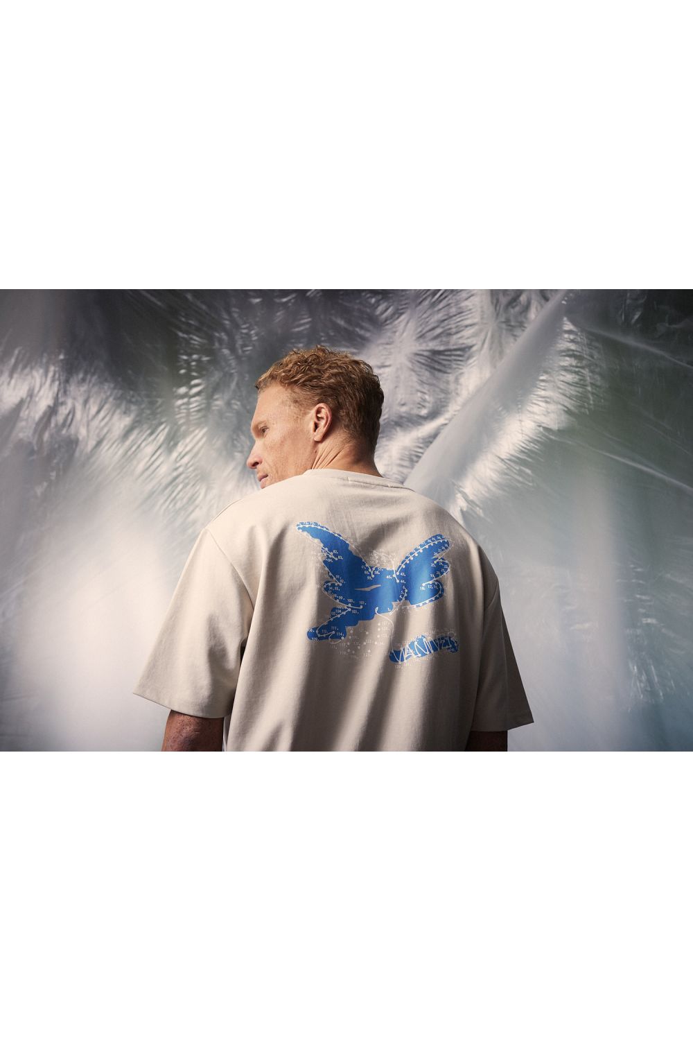 Flying Bird Tee  Moonbeam
