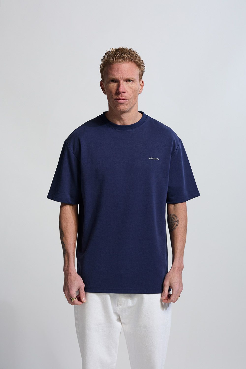 Flying Bird Tee  Navy