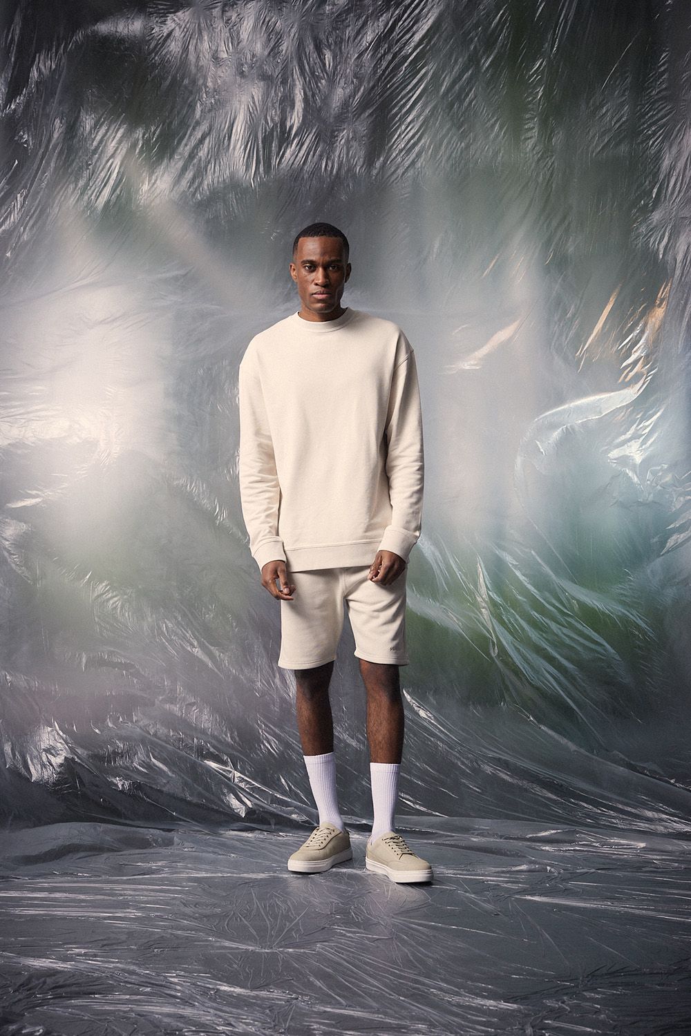 Global Reach  Sweater  Moonbeam
