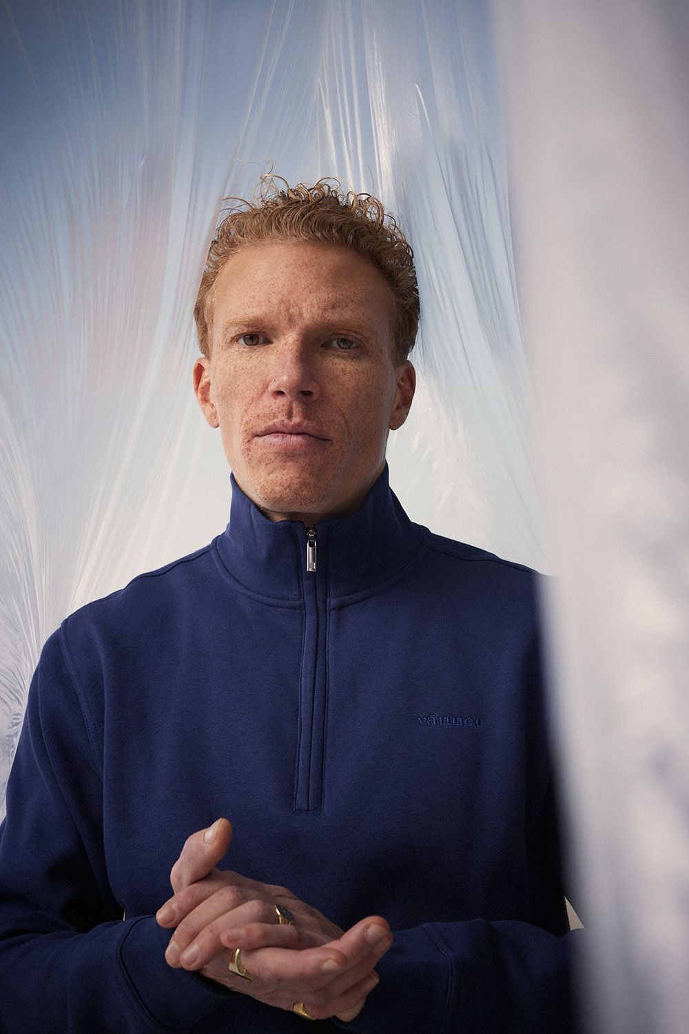 Half Zip sweater  Navy