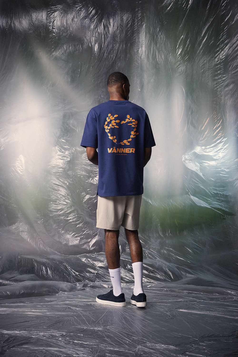 Love is All Tee  Navy