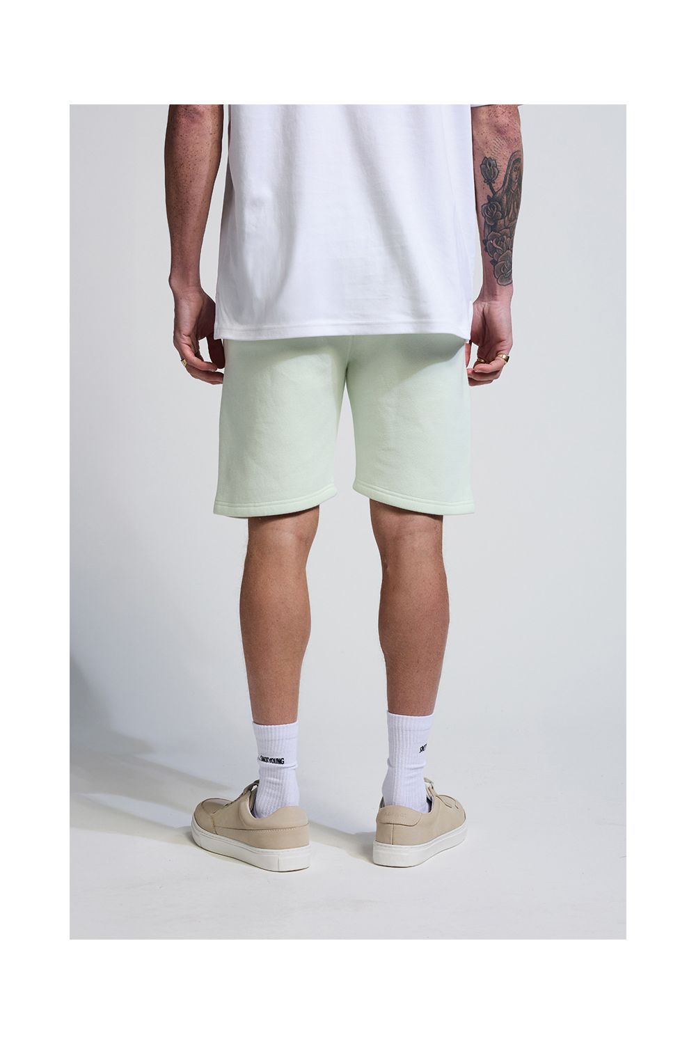 Fleece Short  Aqua Glass