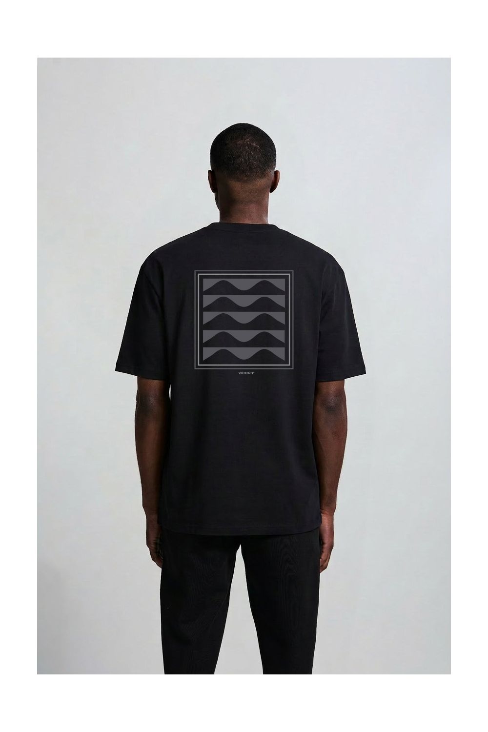 Monogram Tee  Black