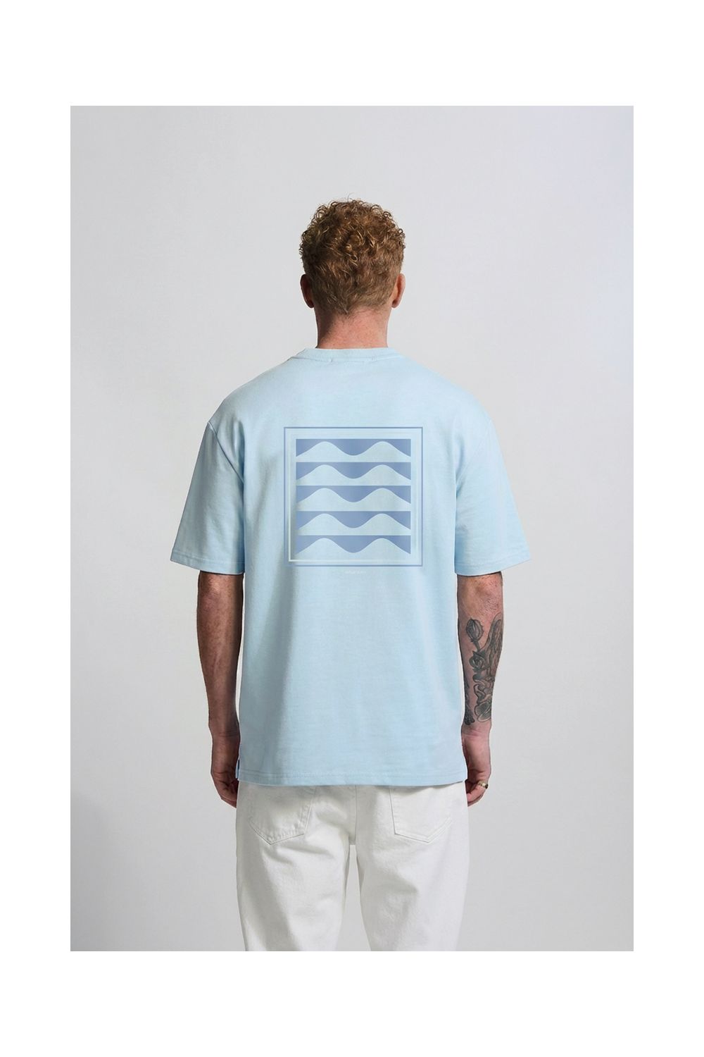 Monogram Tee  Nantucket Breeze