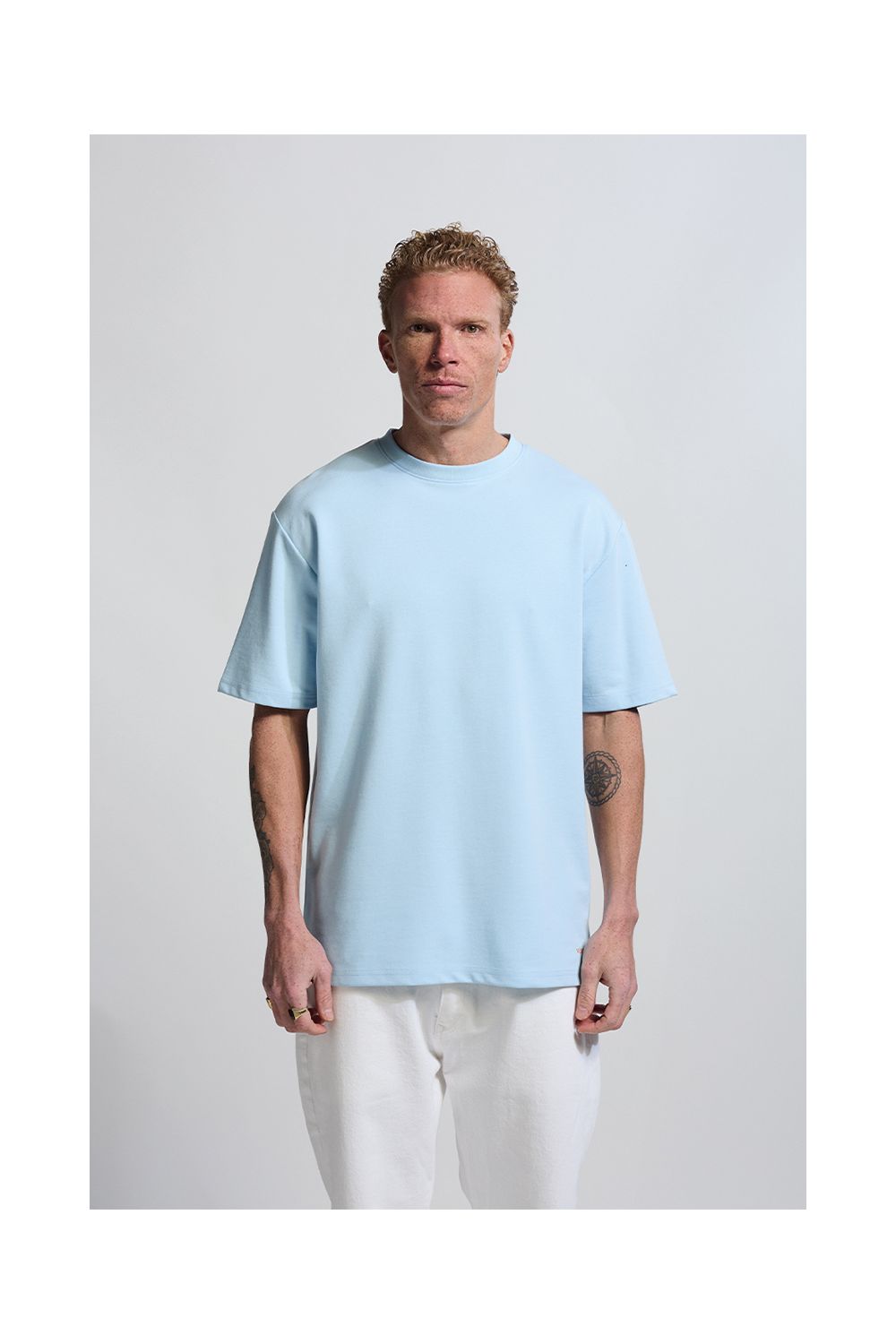 Monogram Tee  Nantucket Breeze